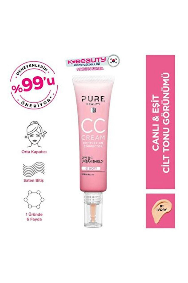 BEAUTY CC KREM 01 IVORY skt.31.12.2026