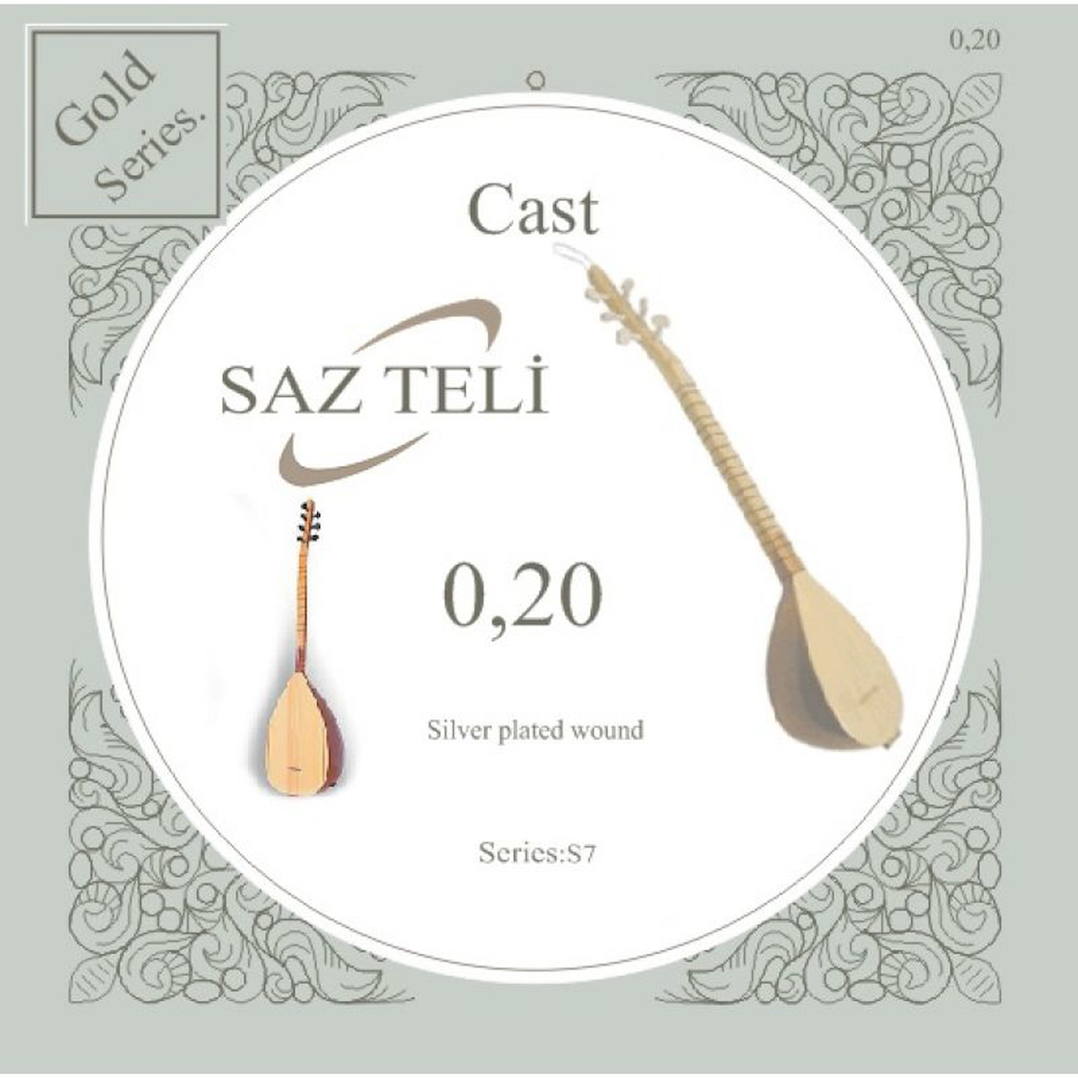 CAST 0 20 Uzun Sap  Bağlama Teli