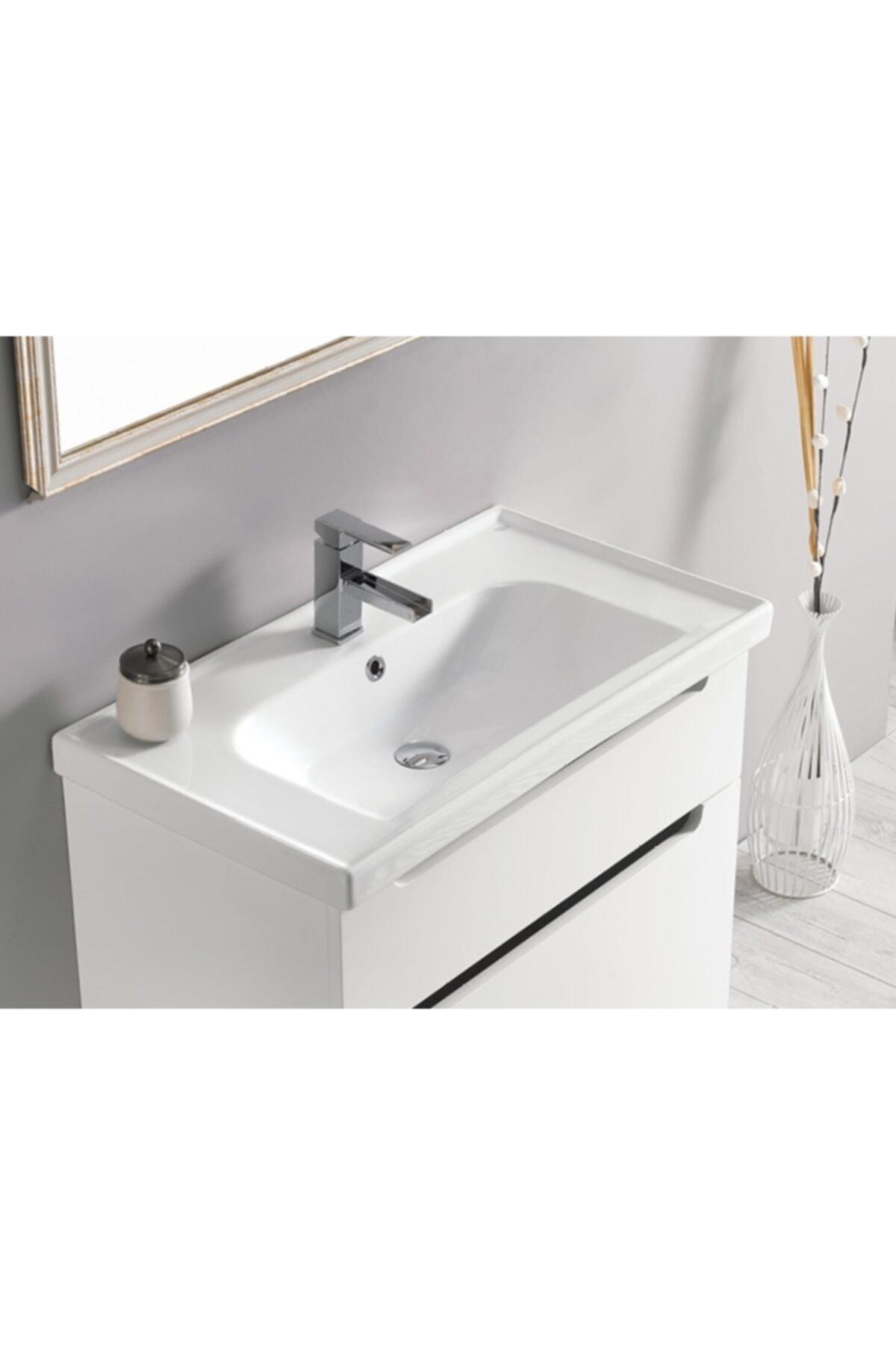 Cerastyle Frame Etajerli Lavabo 65 Cm