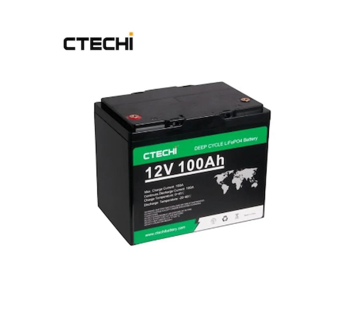 Ctechi 12.8v 100ah Lityum Demir Fosfat Pil Paketi