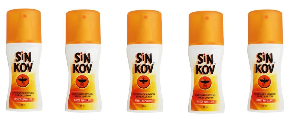 SİNKOV SİVRİSİNEK KOVUCU SPREY LOSYON 100 ML x 5 ADET