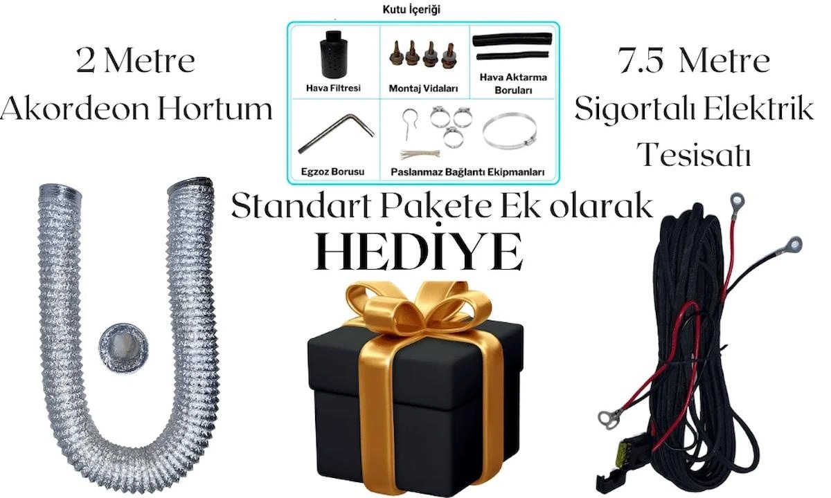 Webasto Tipi S44 Portatif Dizel Isıtıcı