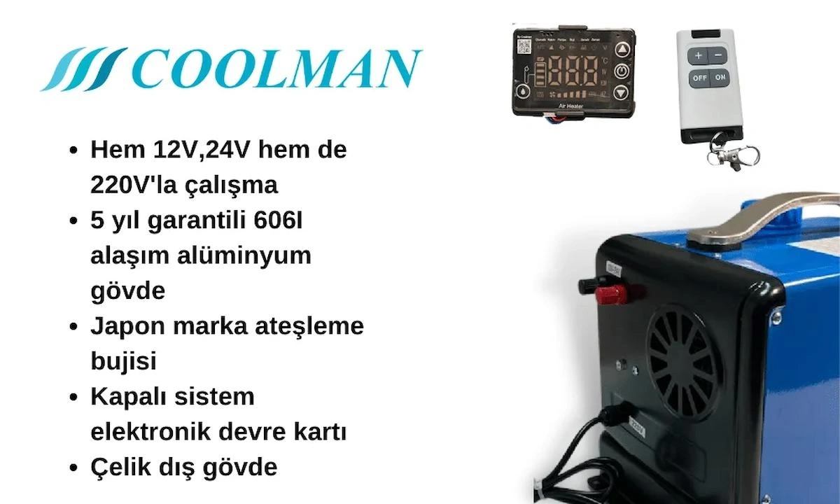 Webasto Tipi S44 Portatif Dizel Isıtıcı