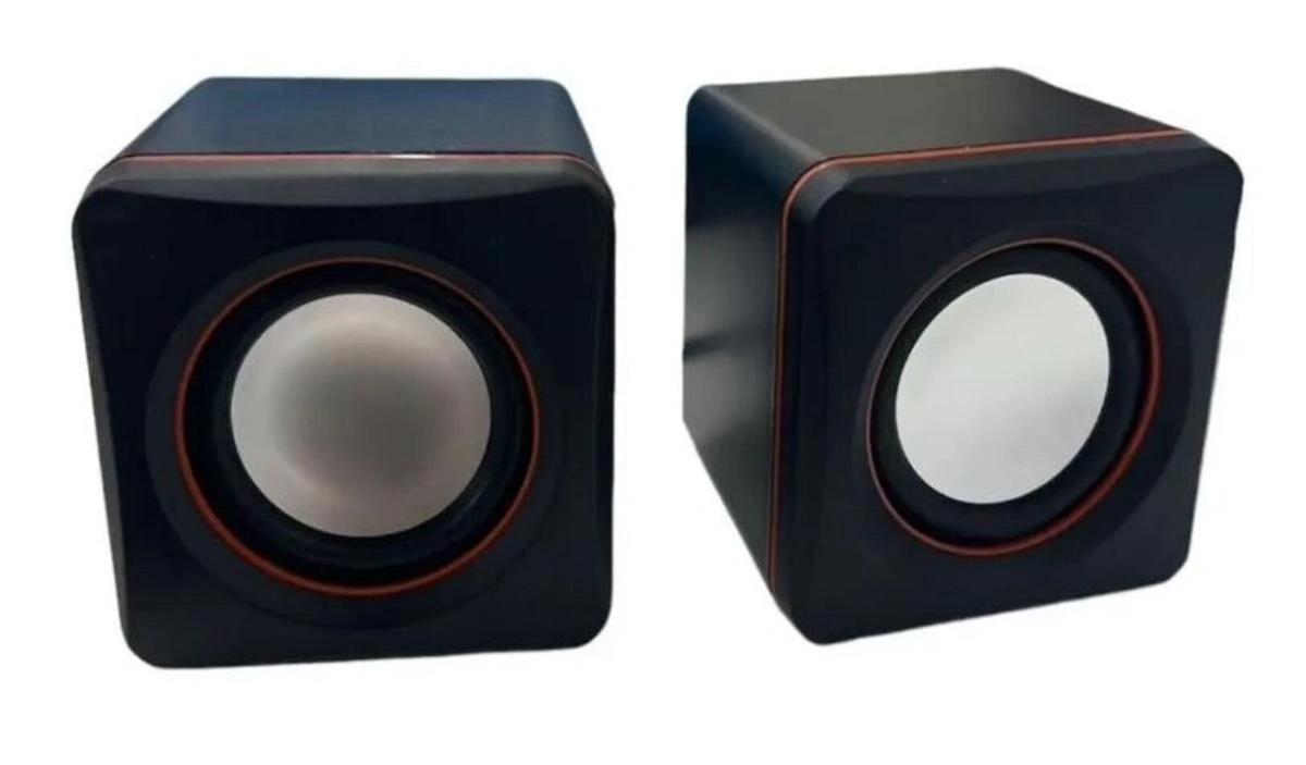 PC /Laptop Hoparlör Mini Speaker 1+1 USB 2.0 Tak çalıştır Mini Bilgisayar kablolu ses sistemi
