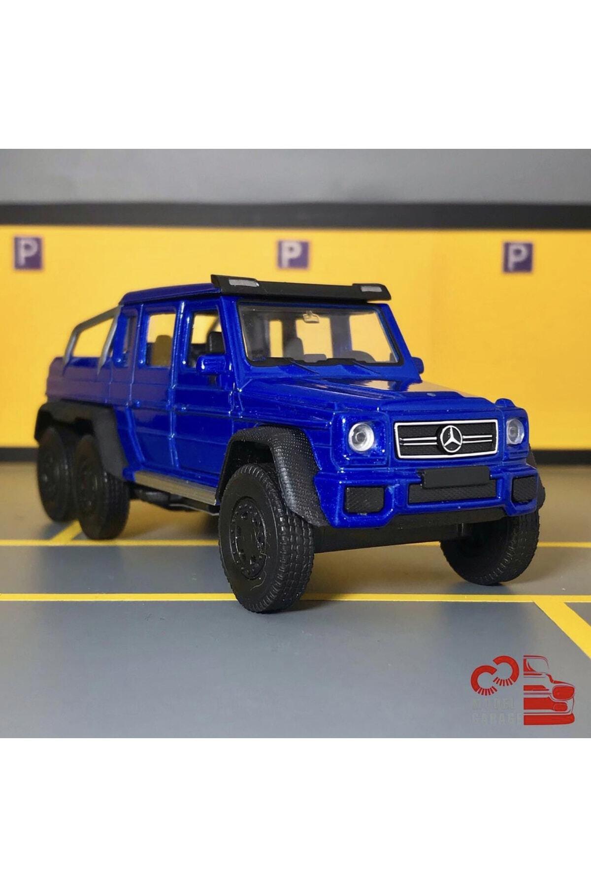 Mercedes-benz G 63 Amg 6x6 1/36 Ölçek *c&c Model Garage* Çek Bırak Diecast Metal Model Oyuncak Araba