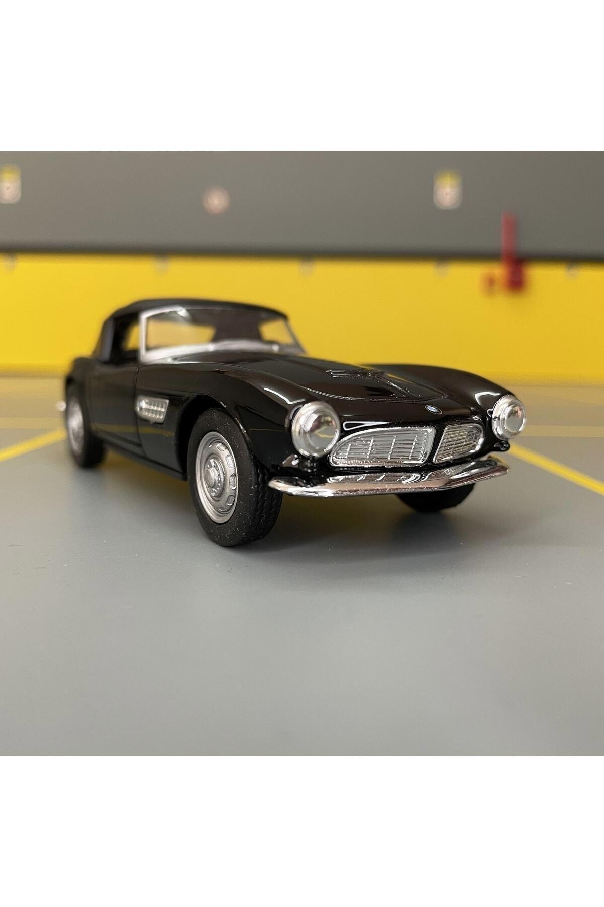 Bmw 507 1956 1/36 Ölçek *c&c Model Garage* Çek Bırak Diecast Metal Model Oyuncak Araba