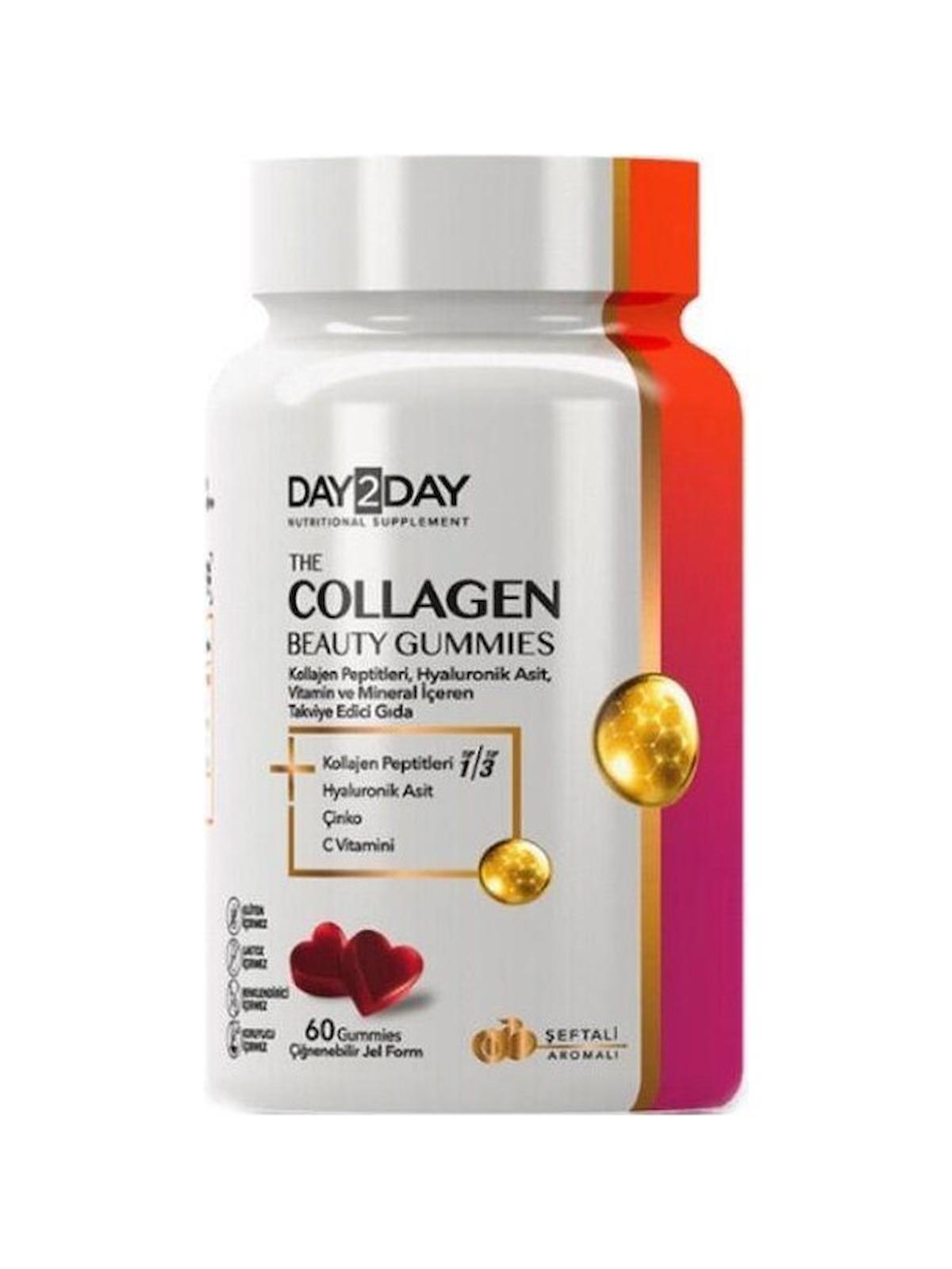 Day2day The Collagen Beauty Gummies 60 Çiğnenebilir Jel Form