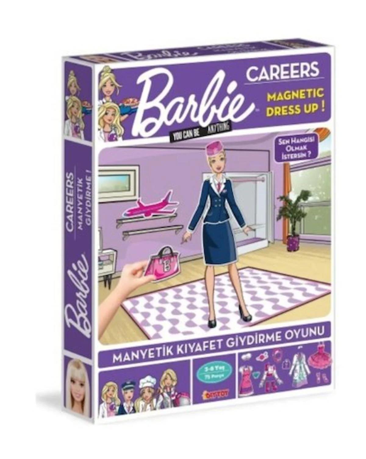 Barbie Diytoy Dress Up Career Manyetik Kıyafet Giydirme Oyunu Lisanslı