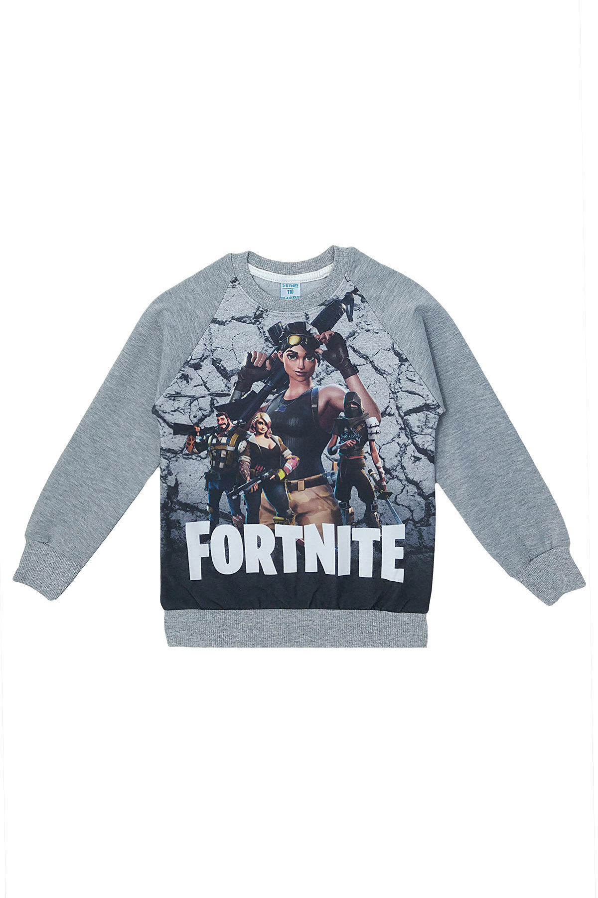 Fortnite Baskı Mevsimlik Sweatshirt