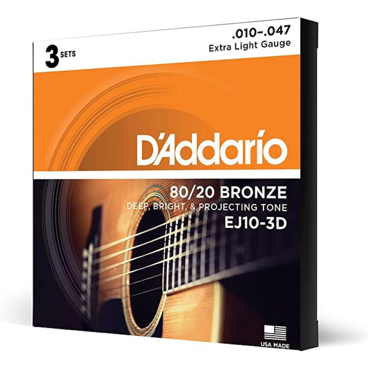 DADDARIO EJ10-3D