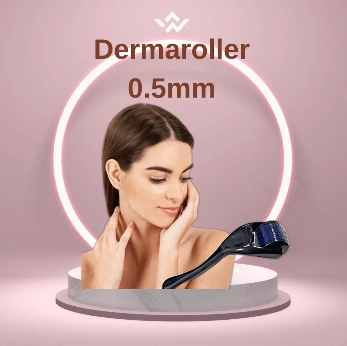 Dr.Dermalok Titanyum Uçlu 540 Iğneli Derma Roller 0.5 mm