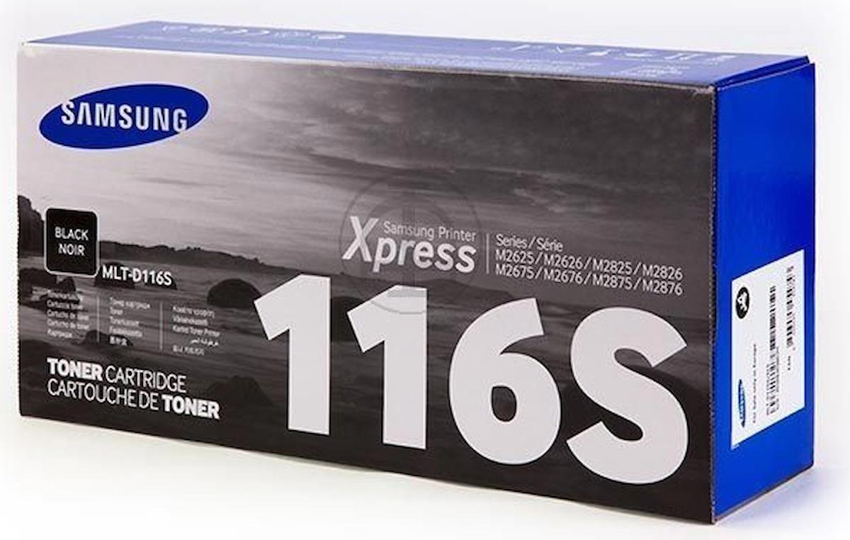 Samsung MLT-D116S Siyah Orjinal Toner - M2675 / M2676 / M2875 (3.000 Sayfa Kapasiteli)