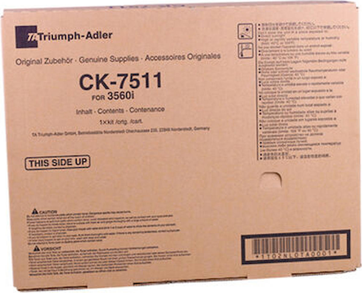 Triumph-Adler CK-7511/623510010 Fotokopi Toner