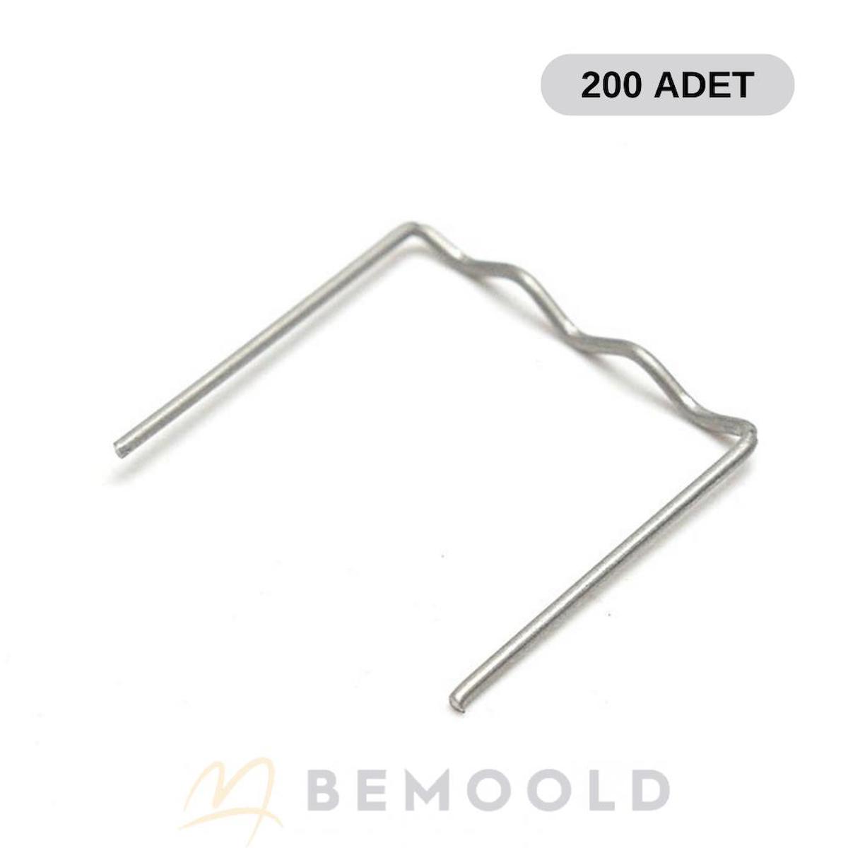 200 ADET 0,8MM DÜZ TİP DALGALI KAYNAK ZIMBA TELİ