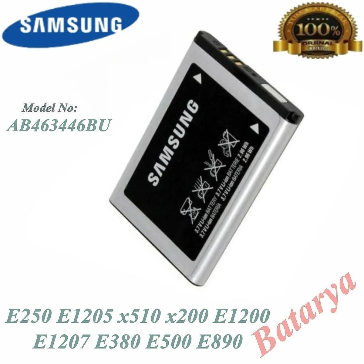 Samsung Ab463446Bu Batarya E250 X510 X200 E1205 E1200 Uyumlu Batarya