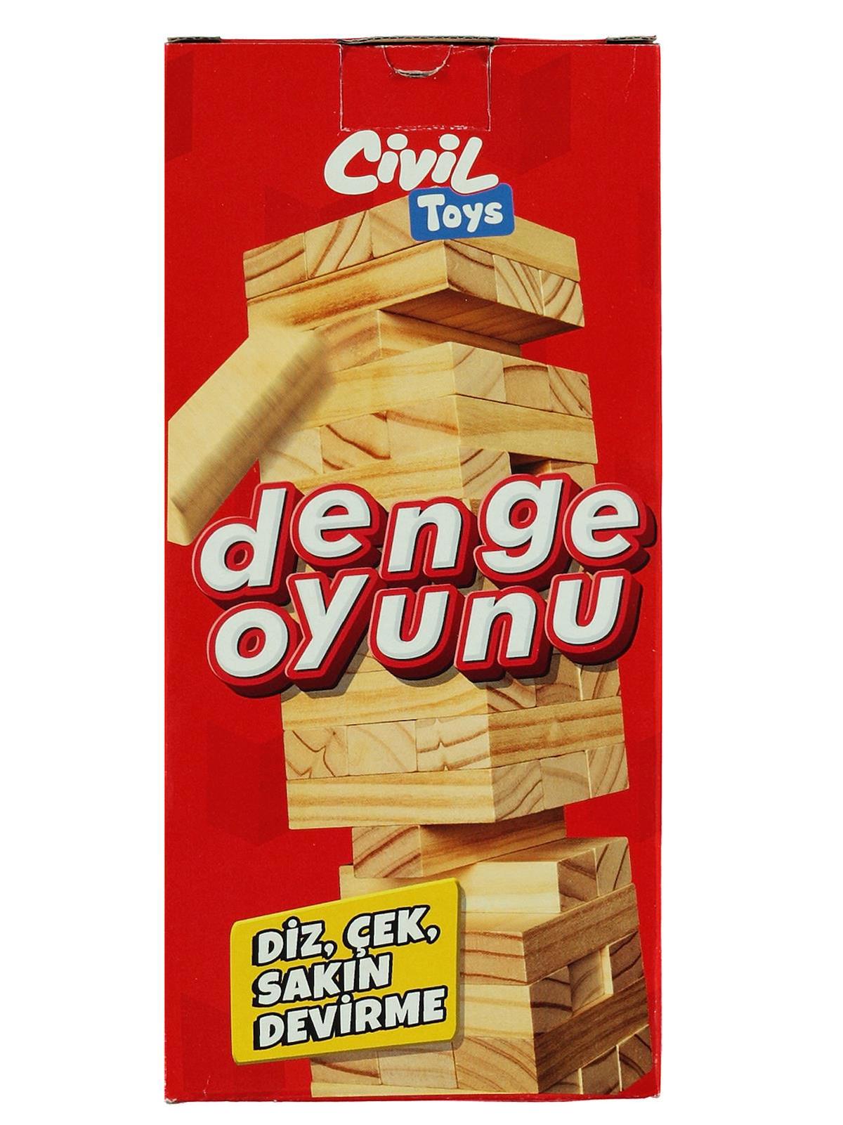 CİVİL TOYS AHŞAP DENGE OYUNU JENGA