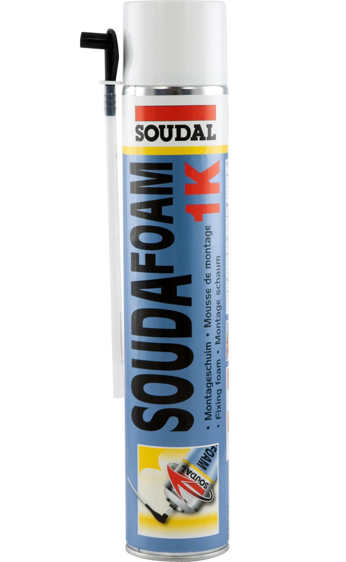 SOUDAL SOUDAFOAM 1K POLİÜRETAN KÖPÜK 600 GR