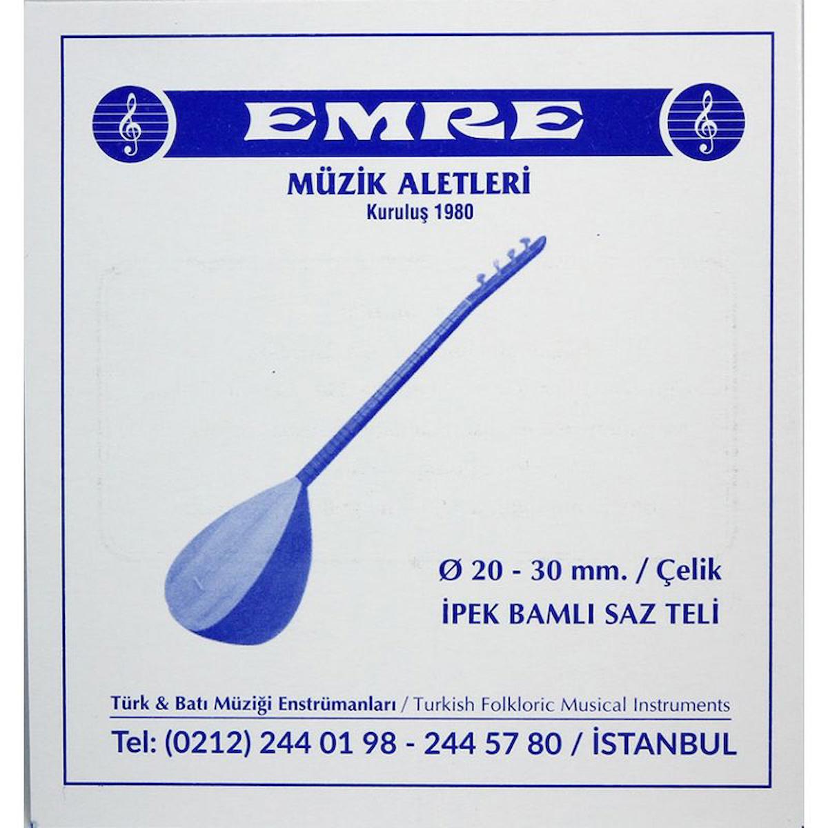 Emre 0.20 Çelik Uzun Sap Bağlama Teli