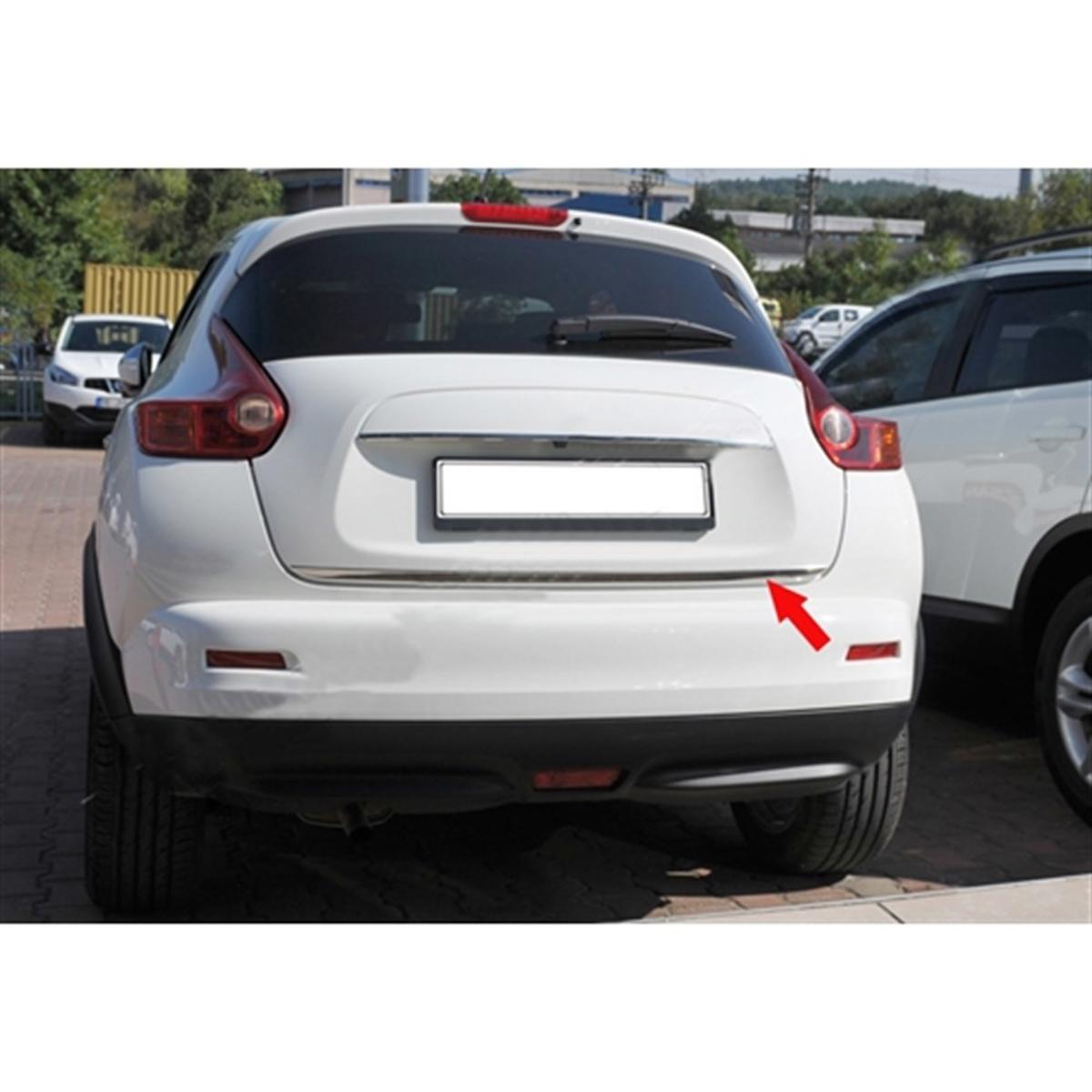 DB Chrome Nissan Juke Krom Bagaj Alt Çıta 2010-2019 P.Çelik