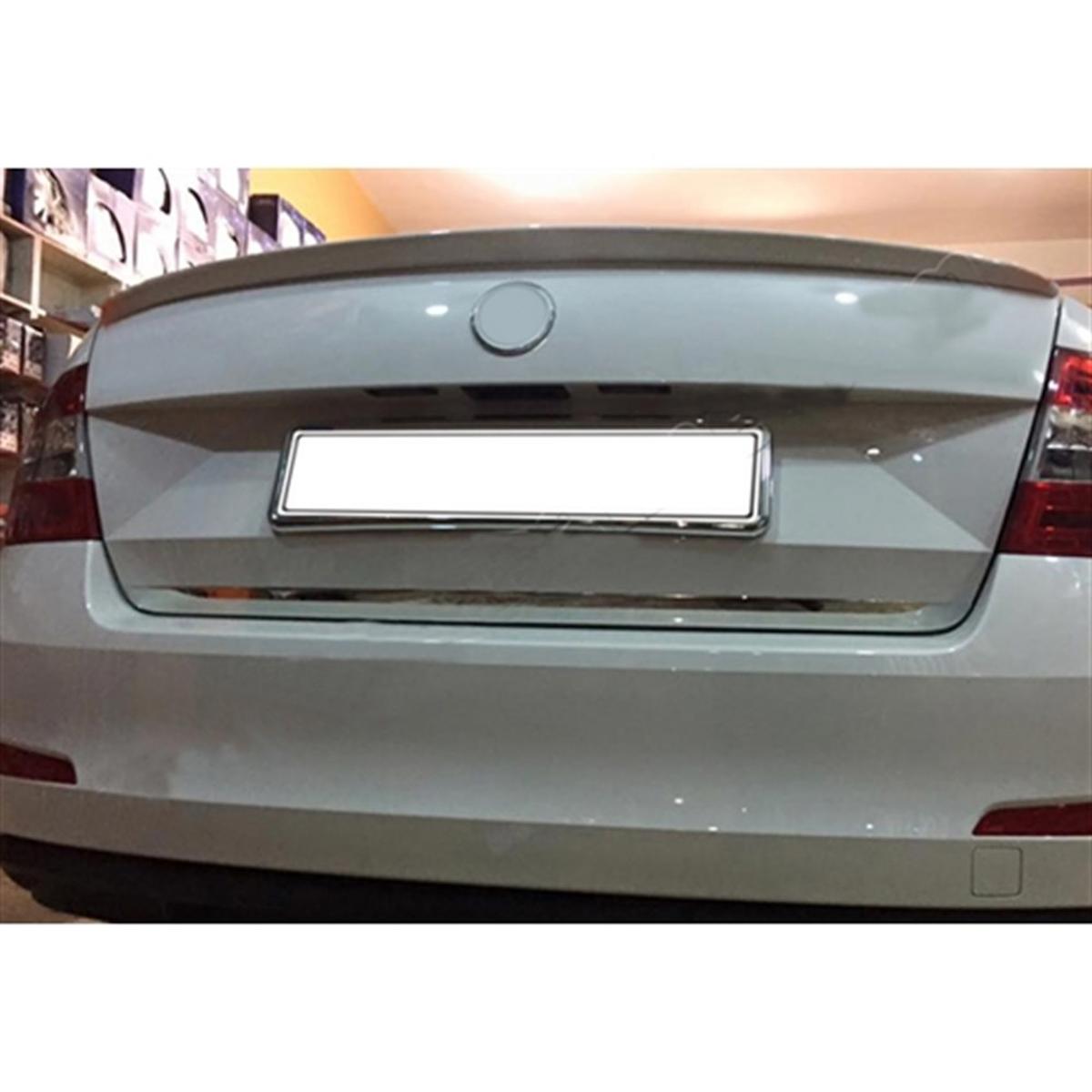 DB Chrome Skoda Octavia Krom Bagaj Alt Çıta 2013-2019 P.Çelik