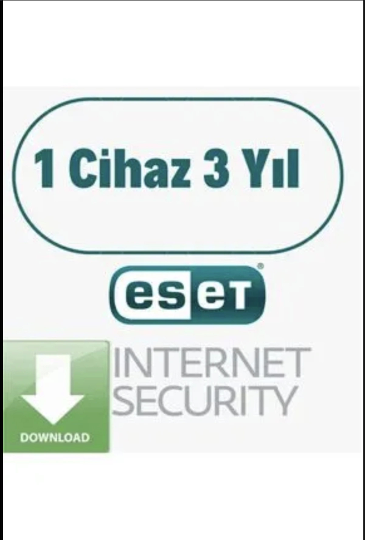  Eset İnternet Security 1 Cihaz 3 Yıl ( Dijital Lisans )