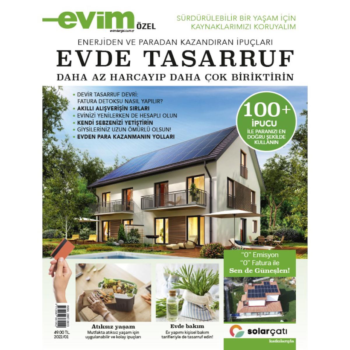 Evde Tasarruf - Evim Özel 2022