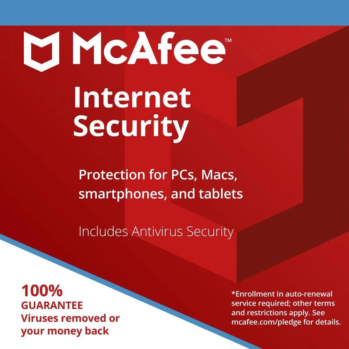 Mcafee Internet Security Limitsiz Cihaz 1 Yıl - Mcafee Offical Key