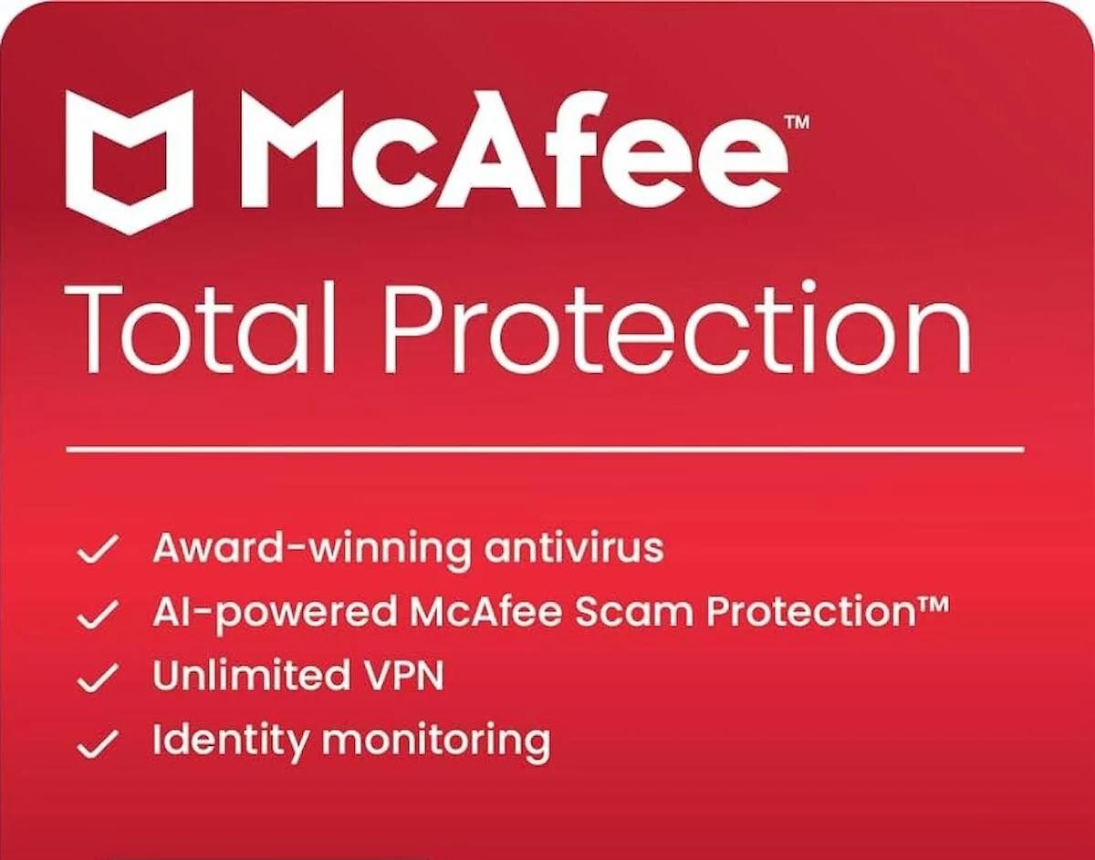 Mcafee Total Protection 1 Cihaz 3 Yıl - Mcafee Offical Key