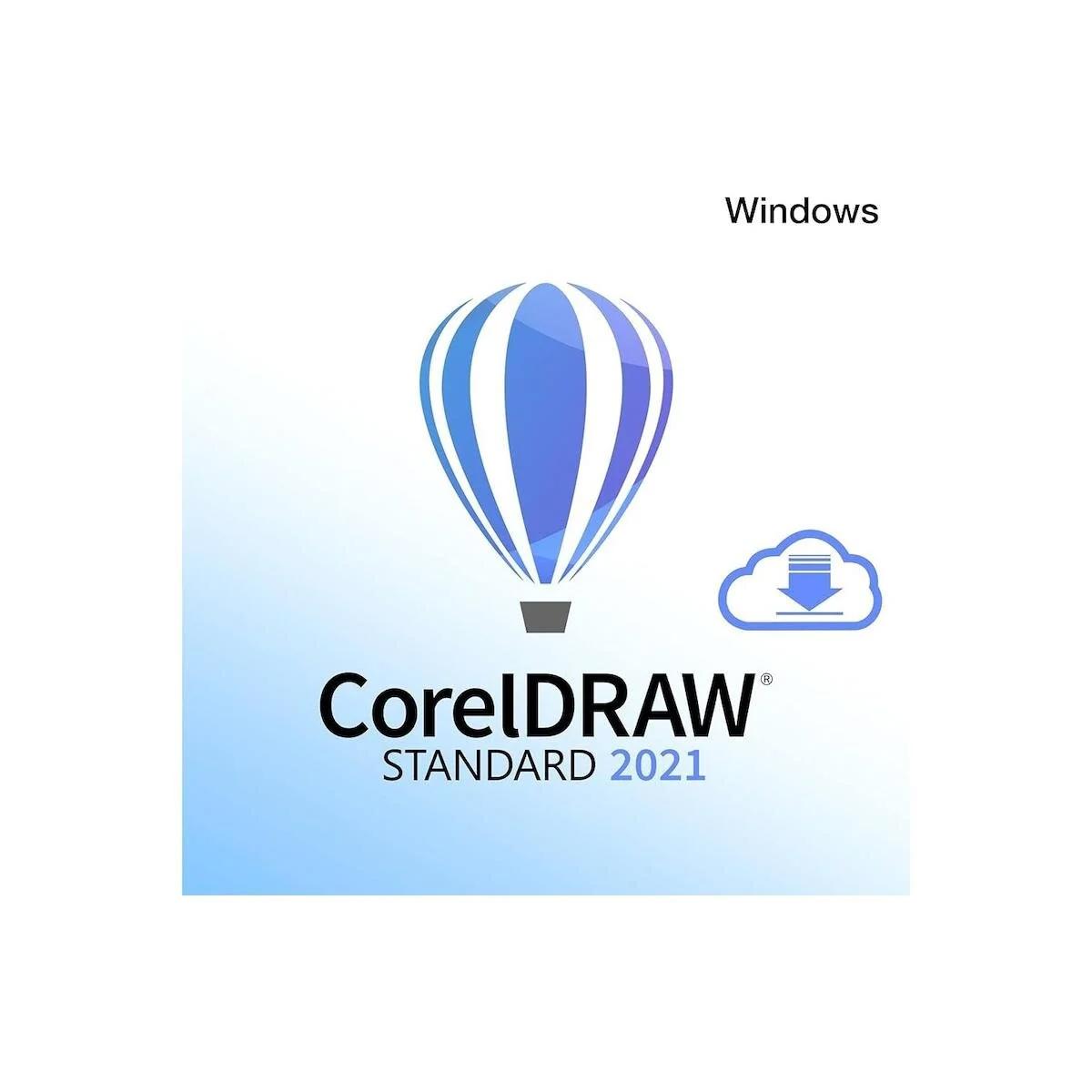 Corel Coreldraw Standard 2021 (Windows) - 2 PC Lifetime/Ömür Boyu Kalıcı Lisans