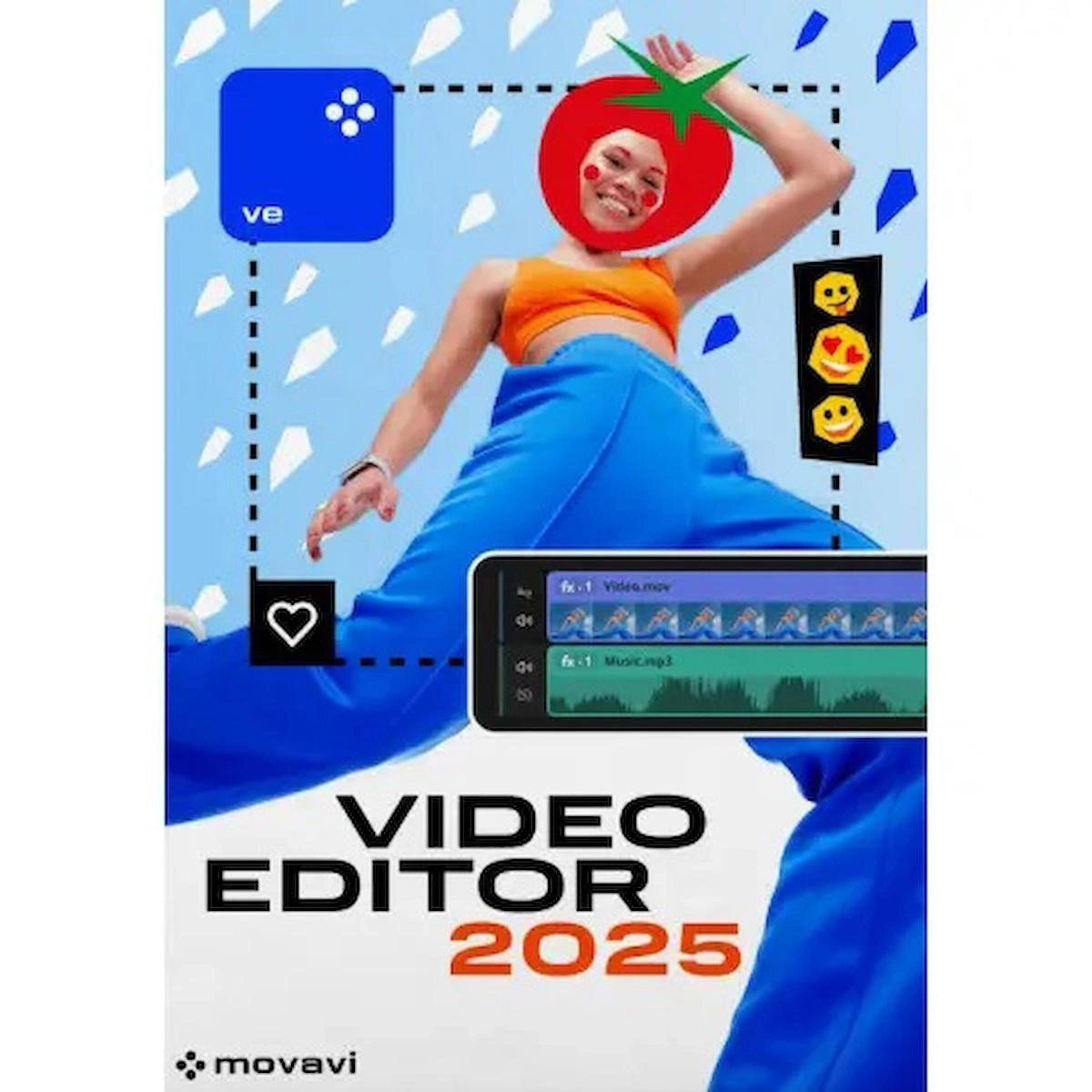 Movavi Video Editör 2025 (MAC) - 1 MAC ömür Boyu Abonelik Kodu