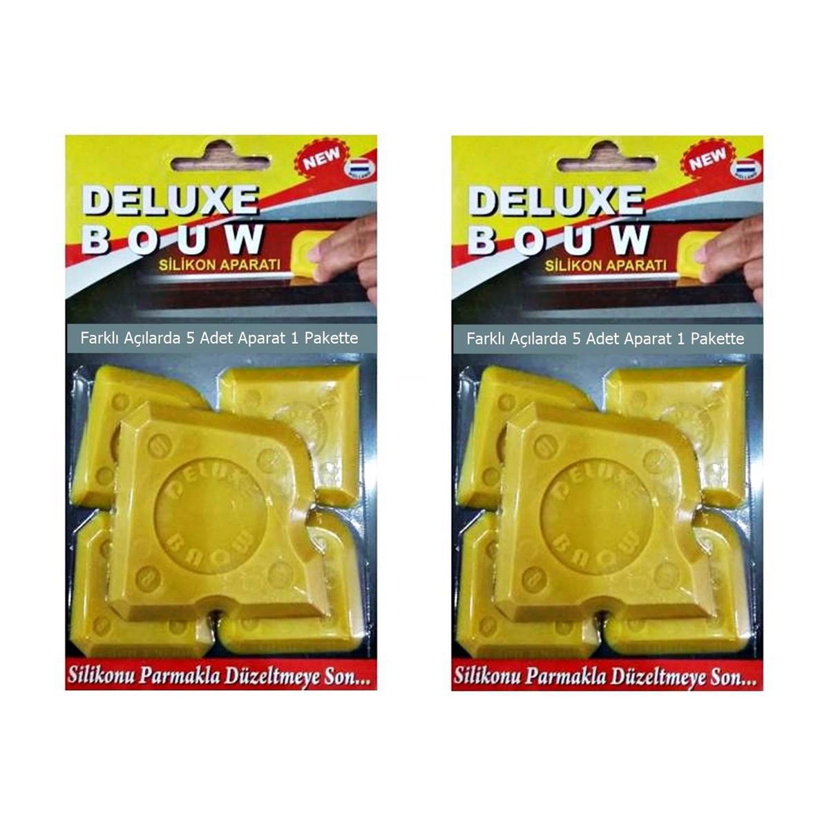 2 Adet Silikon Mastik Derz Çekme Aparatı Deluxe Bouw 5 Parça