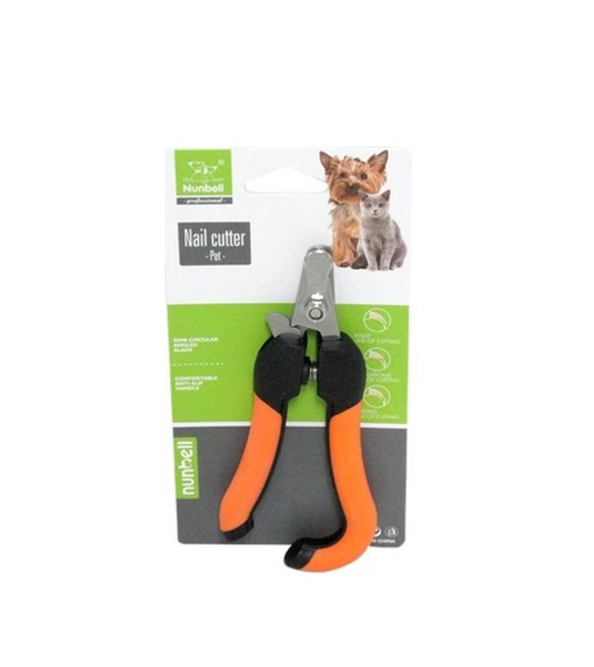 Nunbell Kedi ve Köpekler İçin Tırnak Makası Turuncu 14 cm