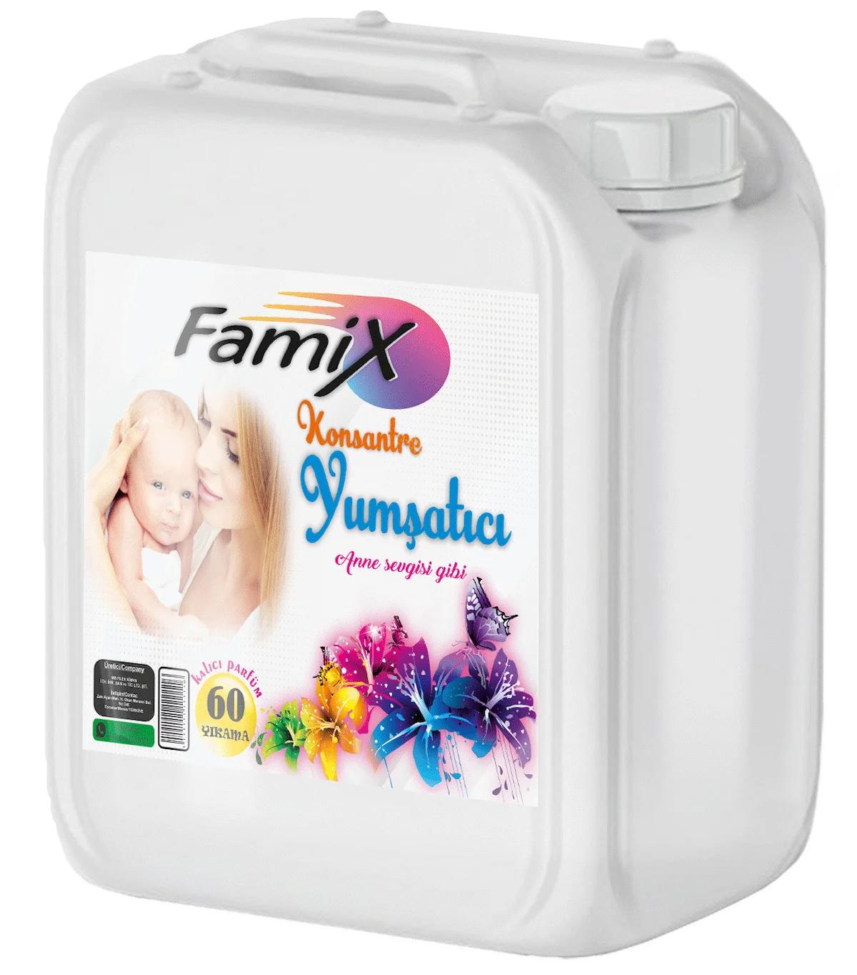 Famix Konsantre Çamaşır Yumuşatıcısı 4 Lt