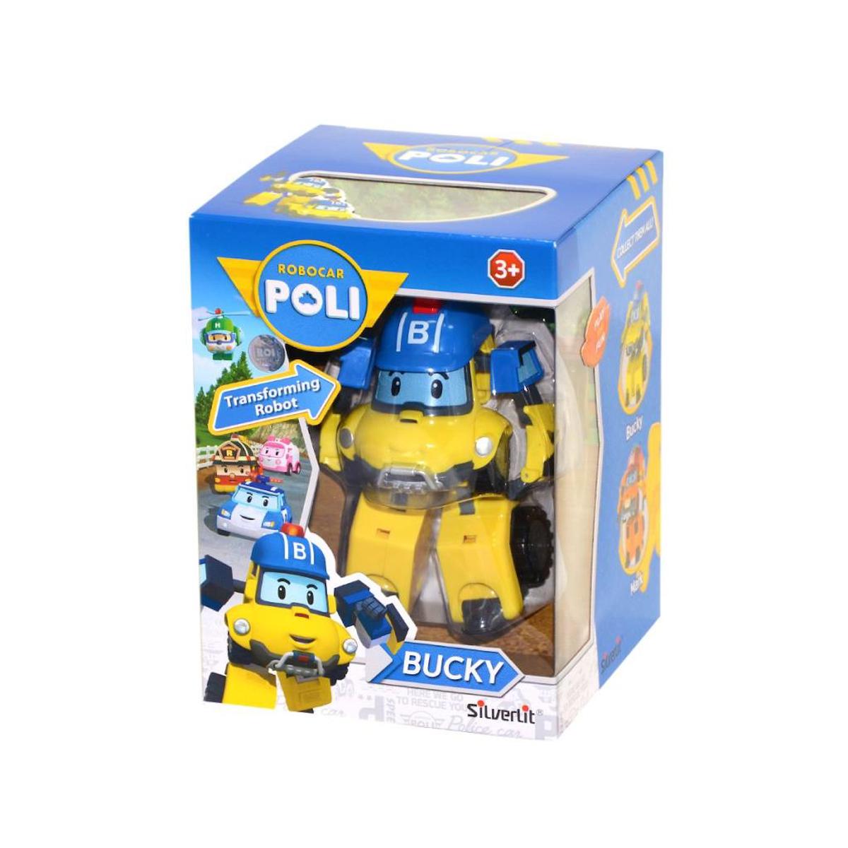 TWOX POLI/83308 Robocar Poli Hareketli Figür Bucky-Necotoys