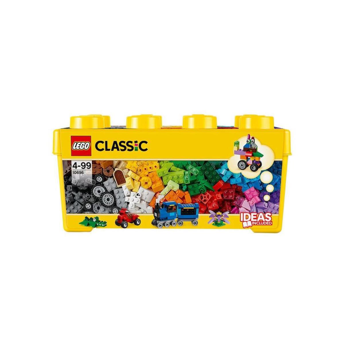 TWOX NessiWorld 10696 Lego Classic Orta Boy Yaratıcı Yapım Kutusu 484 parça 4-99 yaş