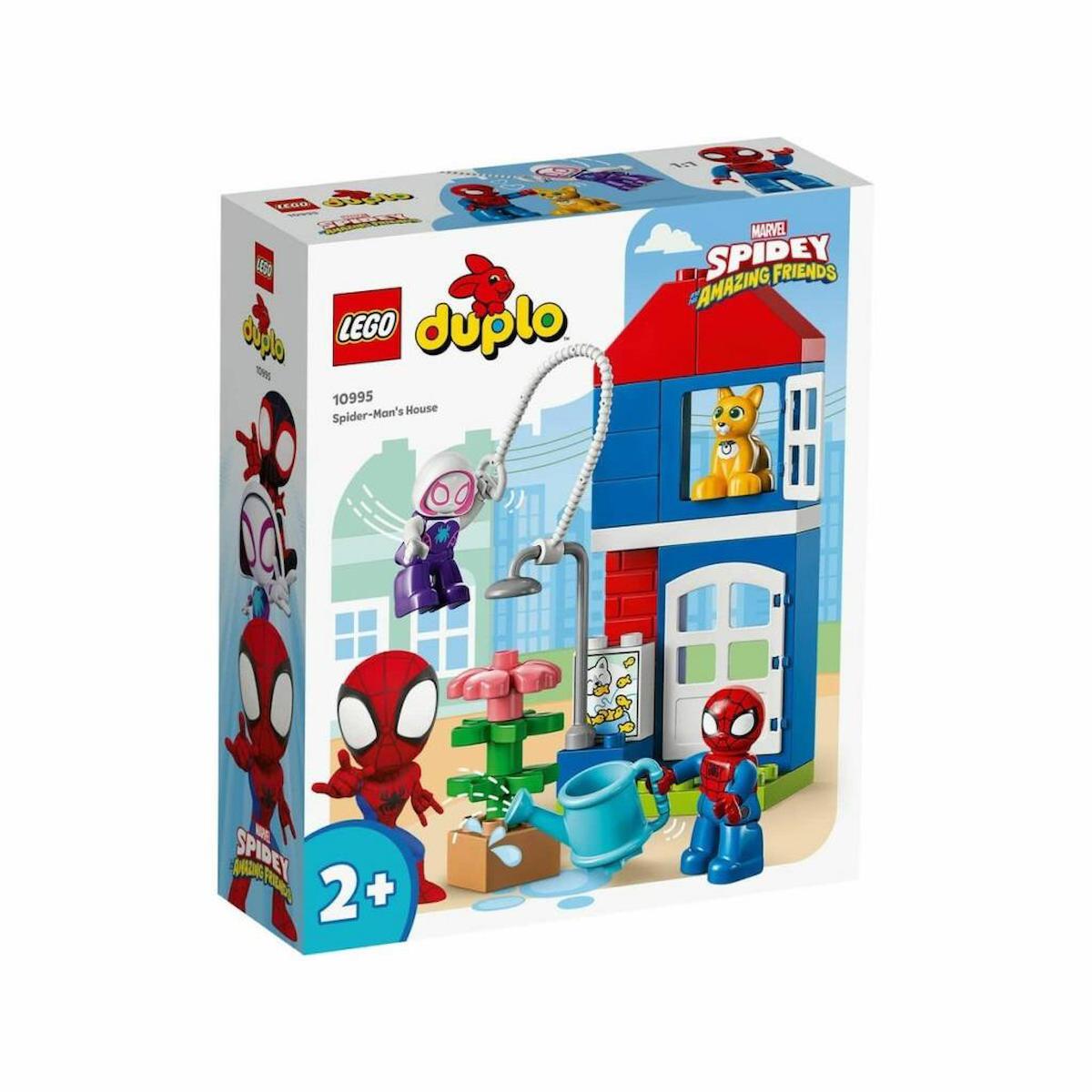 TWOX 10995 LEGO® Duplo® Örümcek Adamın Evi 25 parça +2 yaş