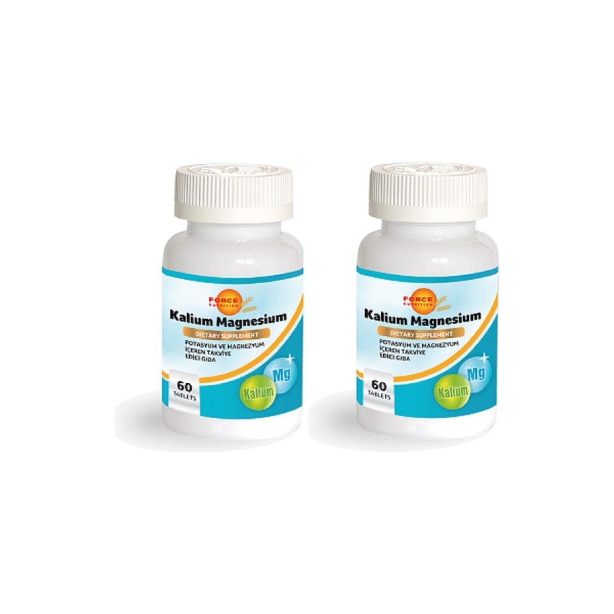 Potasyum Magnesyum 60 Tablet - 2 Kutu