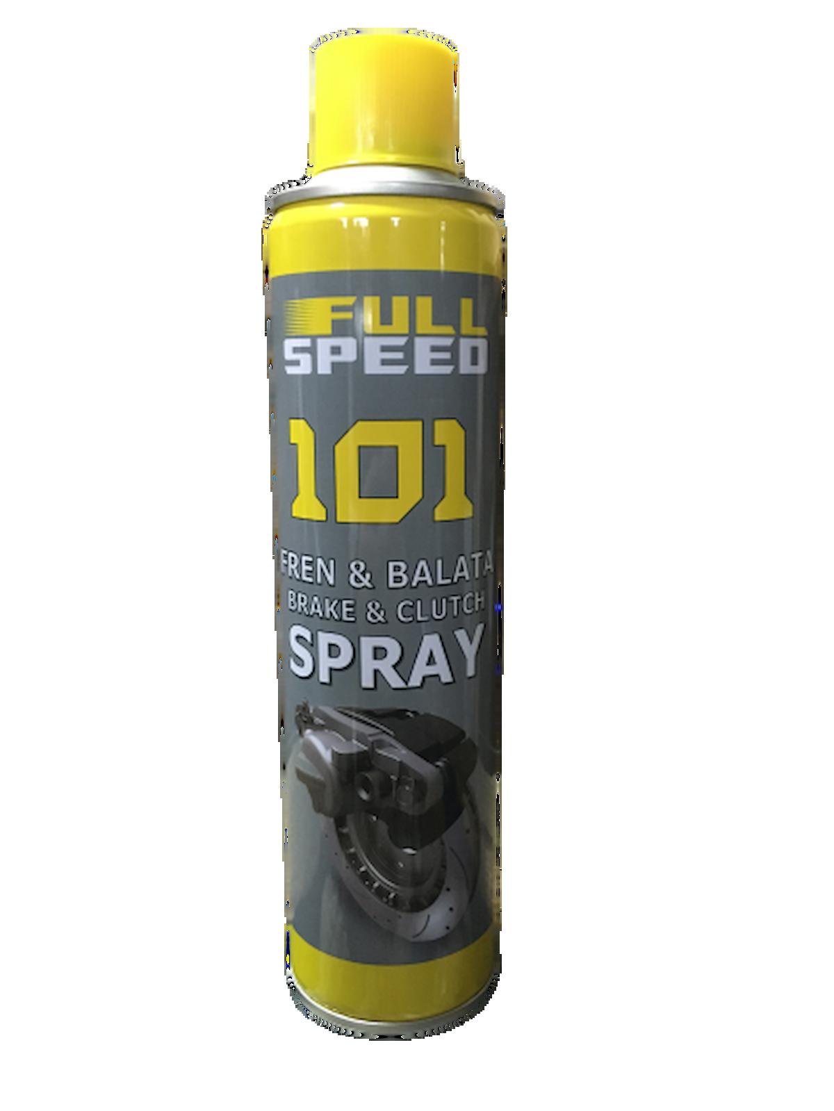 Full Speed 101 Fren ve Balata Genel Temizleme Sprey 500 ML