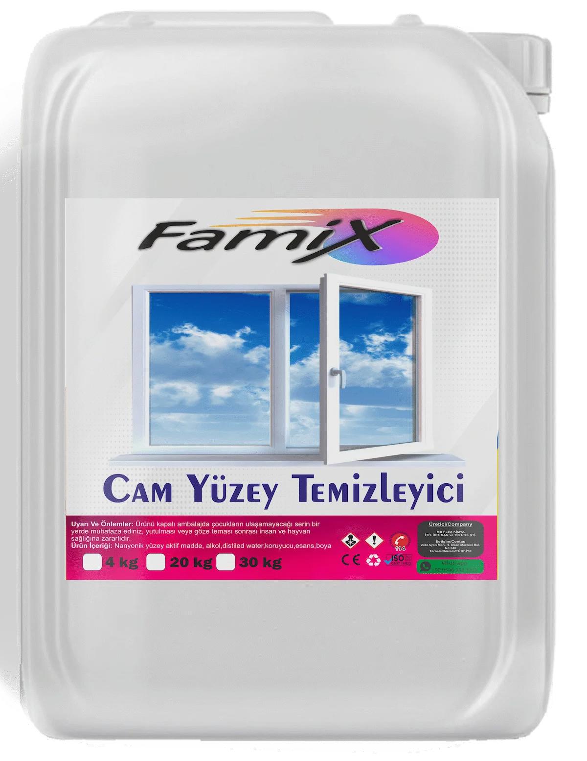 Famix Cam Yüzey Temizleyici Camsil 20 Lt