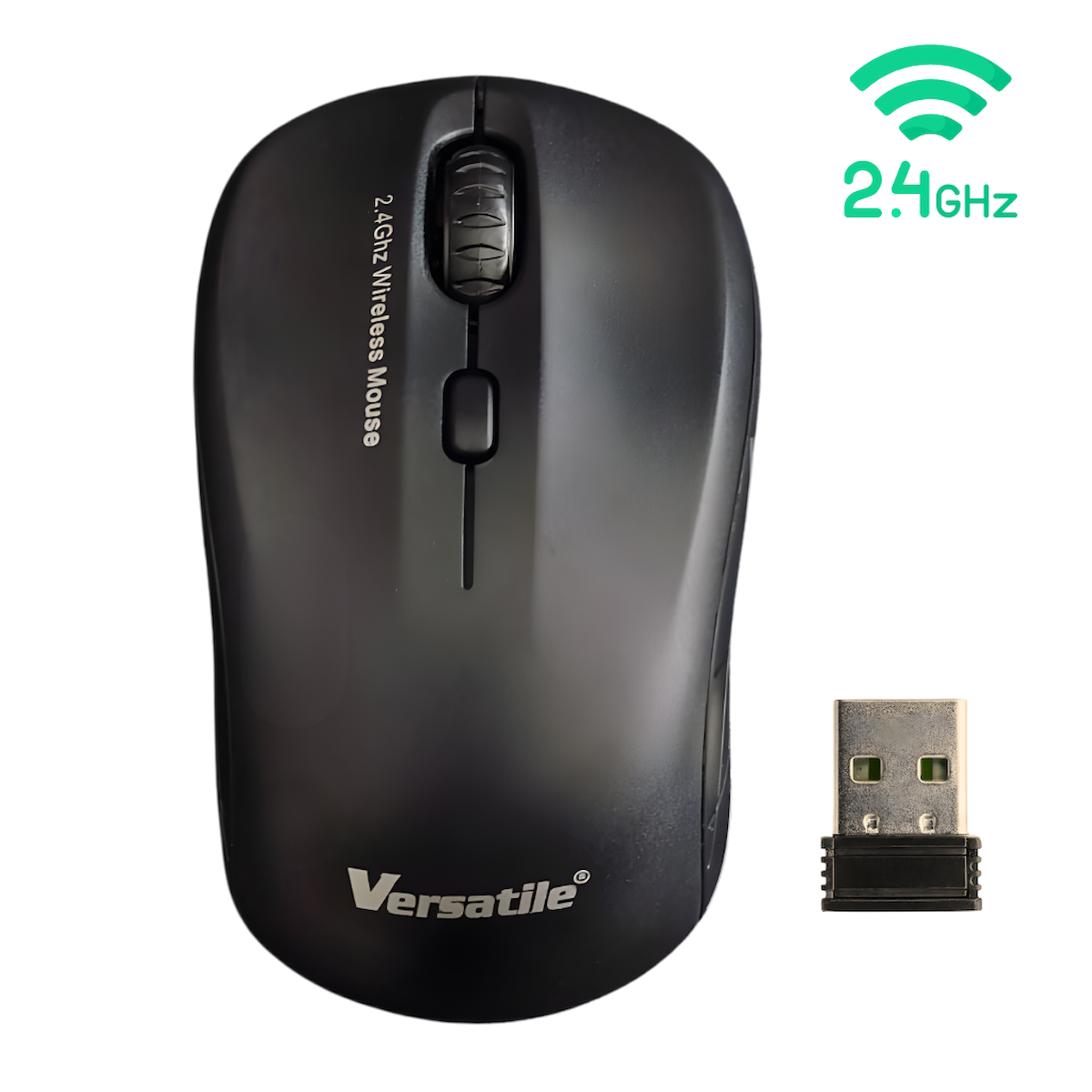 Versatile Kablosuz Optik Mouse – 2.4 GHz Nano Alıcılı – Ergonomik Ofis ve Ev Mouse