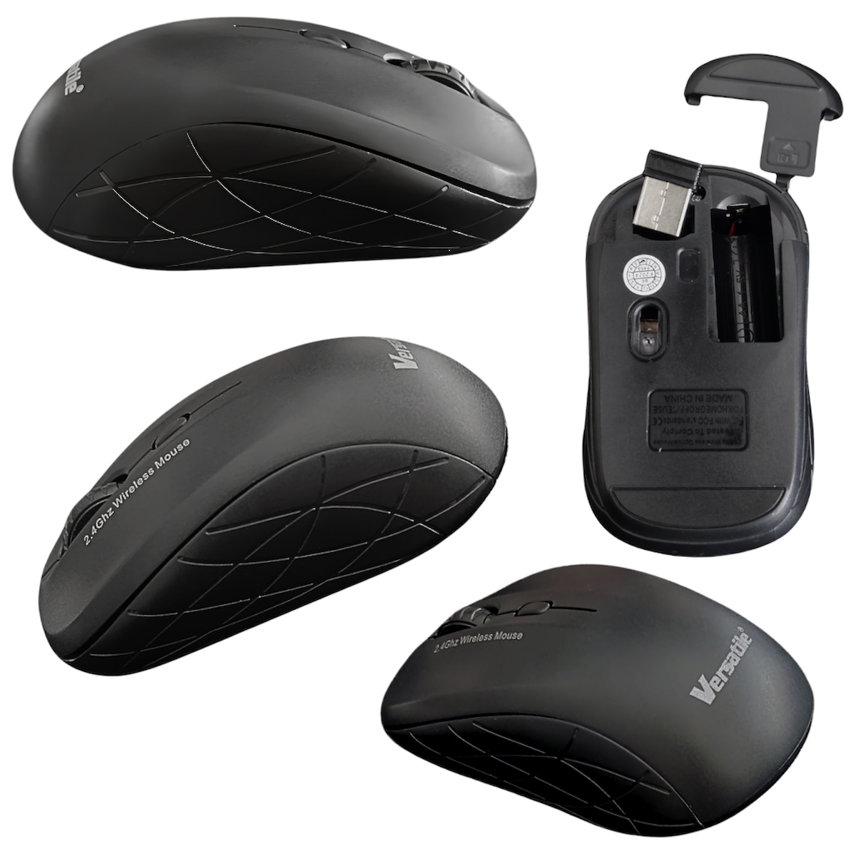 Versatile Kablosuz Optik Mouse – 2.4 GHz Nano Alıcılı – Ergonomik Ofis ve Ev Mouse