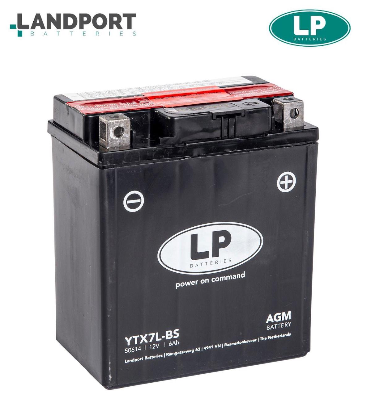 LP (LANDPORT) AGM AKÜ (YTX7L-BS)