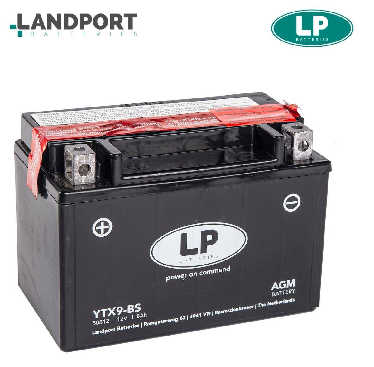 LP (LANDPORT) AGM AKÜ (YTX9-BS)