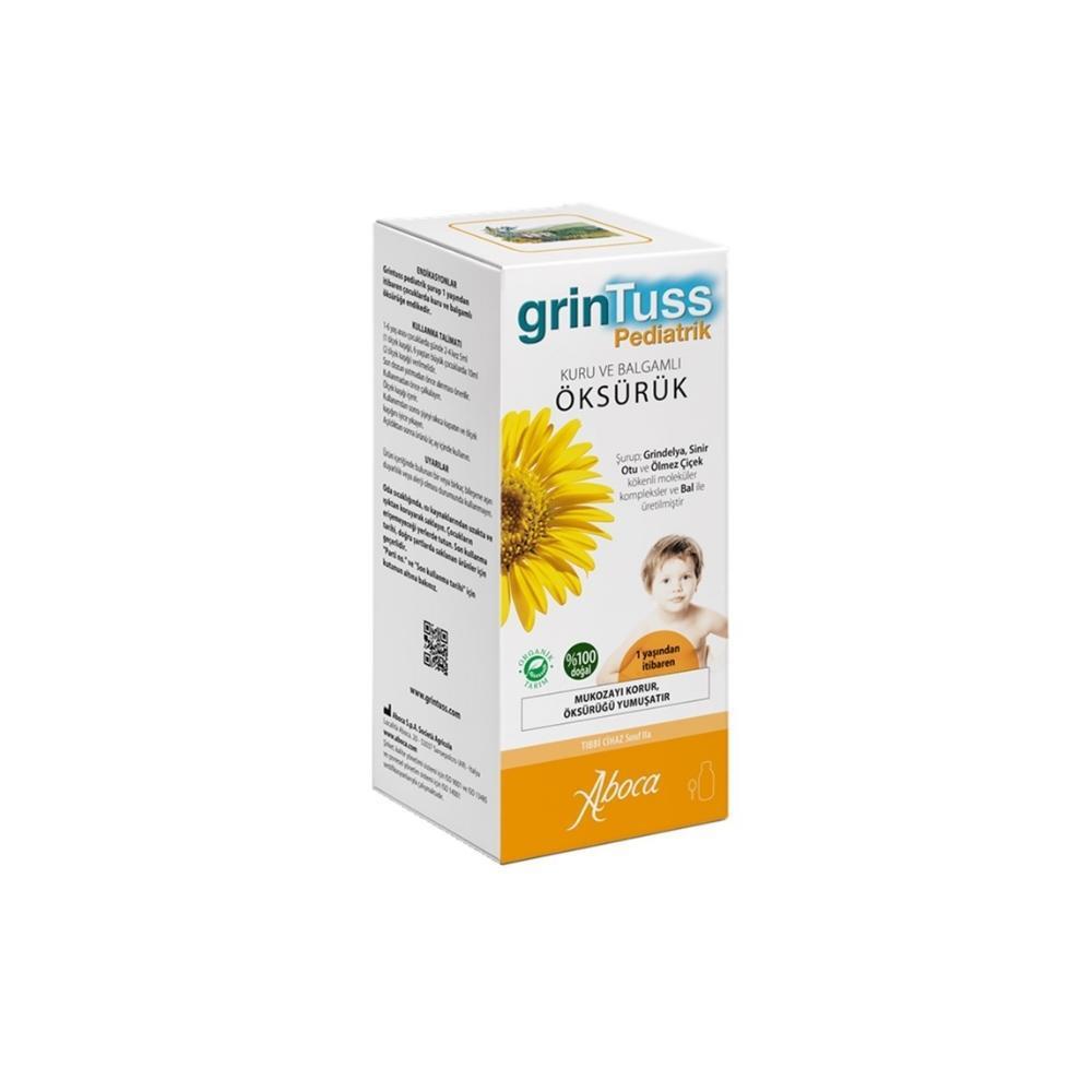 Grintuss Pediatrik Çocuk Öksürük Şurubu 128gr