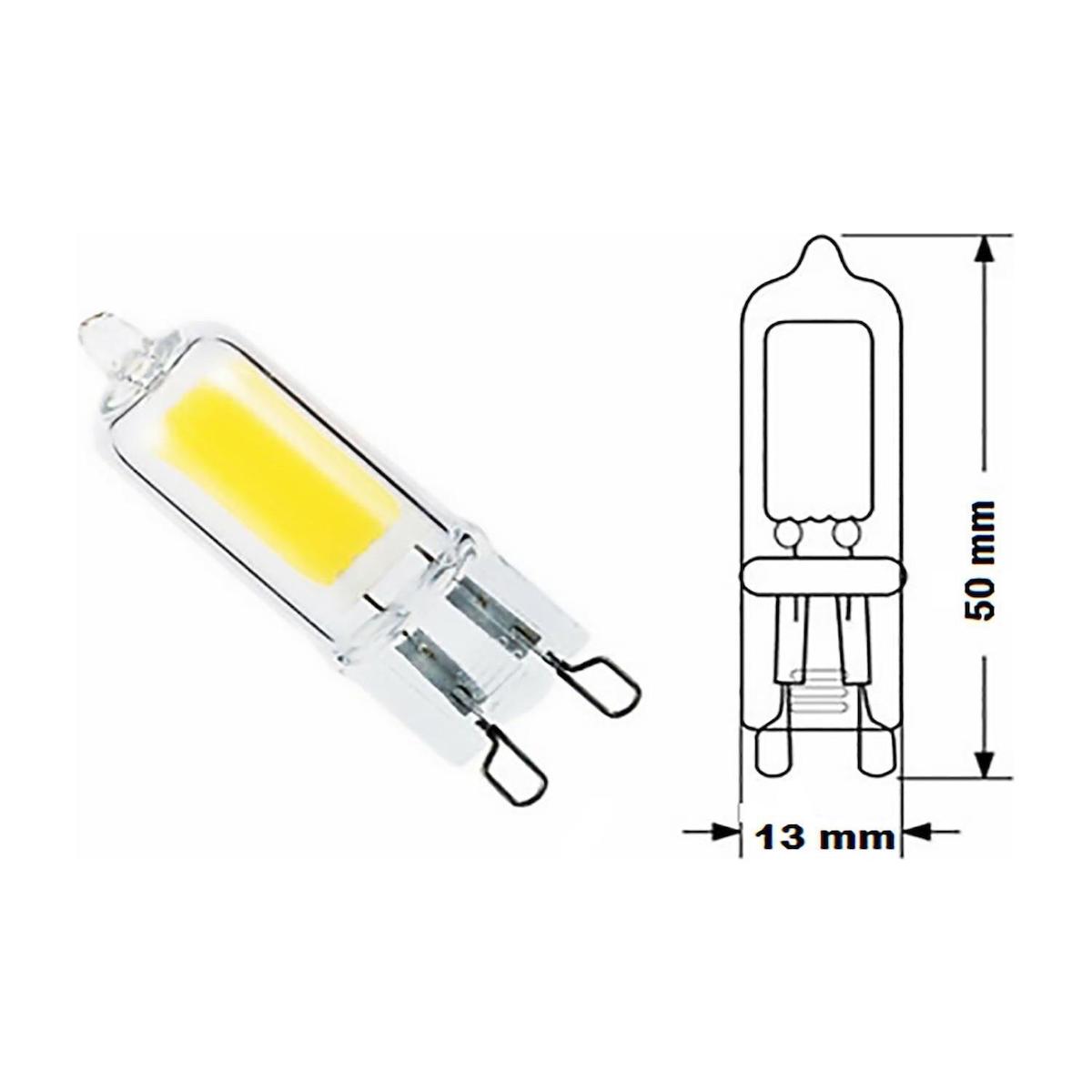 CT-4221 5W/6400K G9 220V LED KAPSÜL AMPUL (BEYAZ-12ADET) CATA