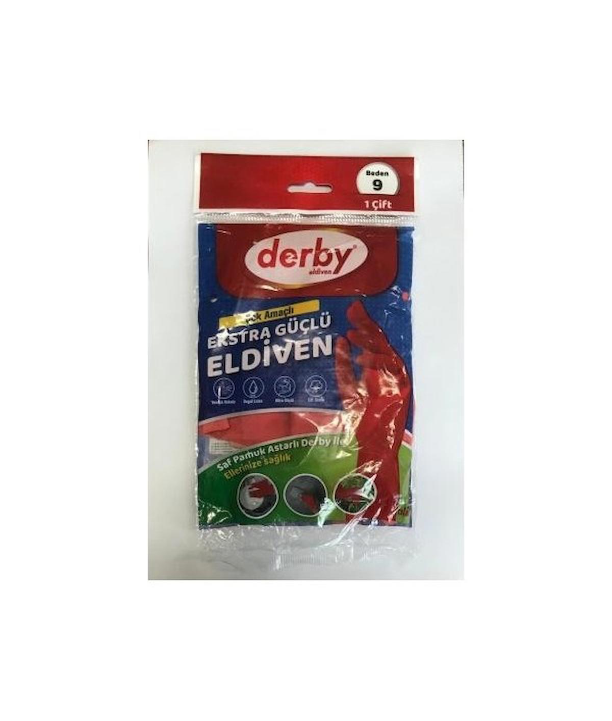 Derby Çok Amaçlı Temizlik Eldiveni One Size 9 Medium