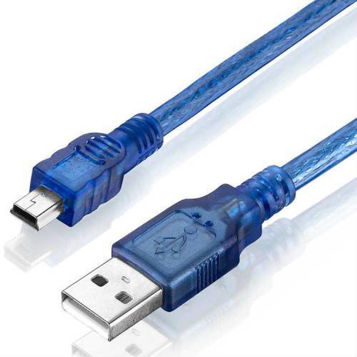 3 Metre 5 Pin Mini Usb Erkek Usb 2.0 Mini Usb B Kablo Mp3 Kamera