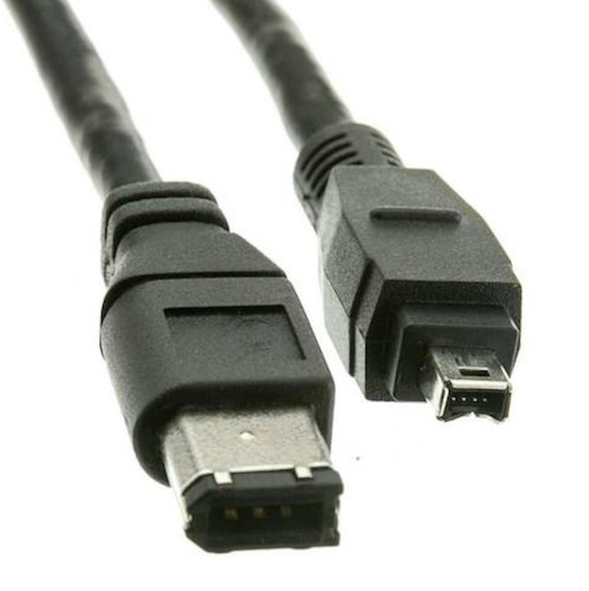 IE 1394 FIREWIRE 4Pin - 6 Pin Kablo FireWire 400 - 600 6pin 4pin