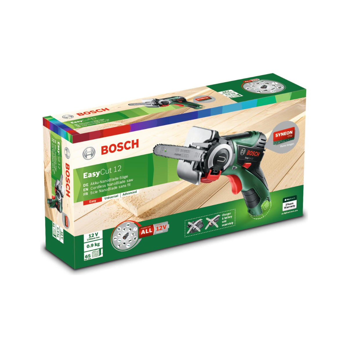 Bosch EasyCut 12 Baretool (Akü ve Şarj Cihazı Dahil Değil) Akülü NanoBlade Testere