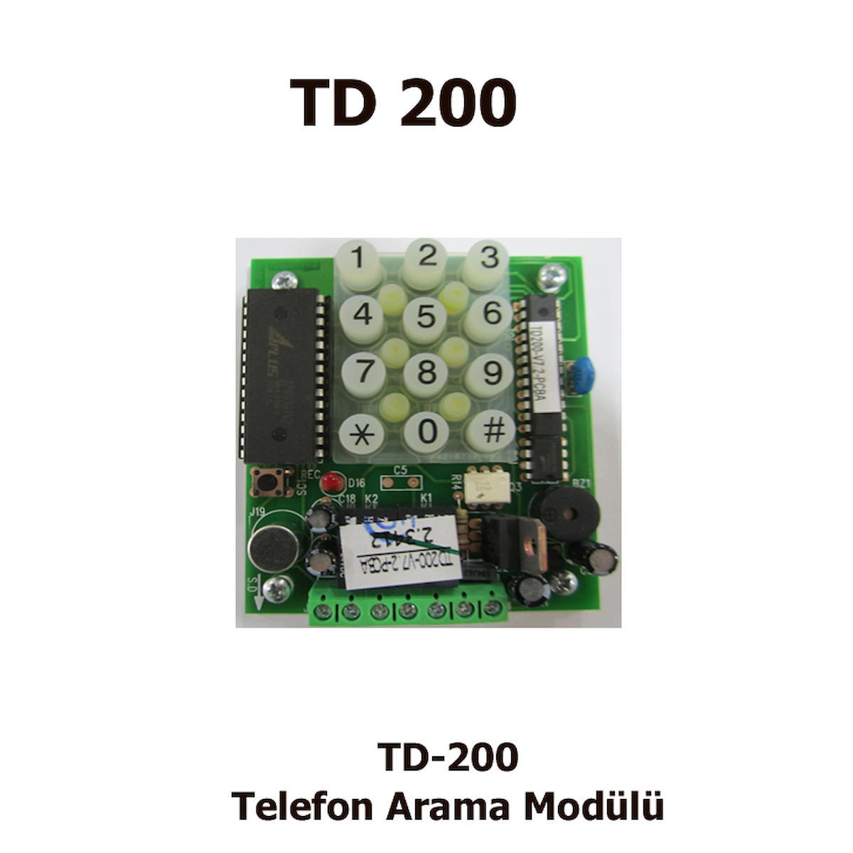 Td-200 Telefon Arama Modülü